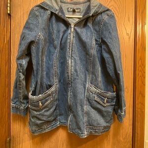 L.A. Blues Women’s Hooded Denim Jacket